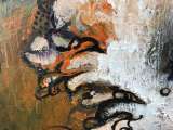 Chair de poule 1 (détail). Acrylique sur toile - 116 x 81 cm - 2009